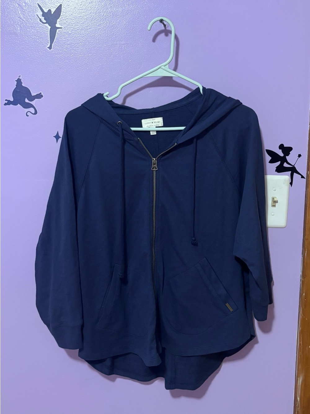 Lucky Brand Navy  Hoodie